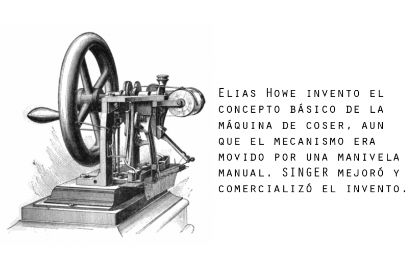 Resultado de imagen para Fotos: Elias Howe patenta su mÃ¡quina de coser